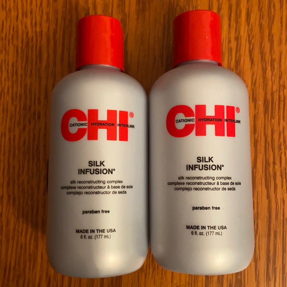 2 - CHI silk infusion 6oz.each